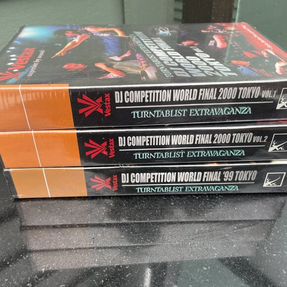 DJ Competition World Finals VHS Lot 3 Vestax Turntablist Extravaganza Tokyo - Picture 8 of 8